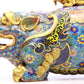 A Fabulous Cloisonne Beast-Form Box