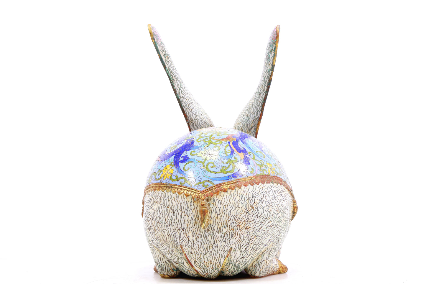 A Marvelous Cloisonne Rabbit