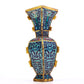 A Wonderful Cloisonne 'Animal Mask' Vase