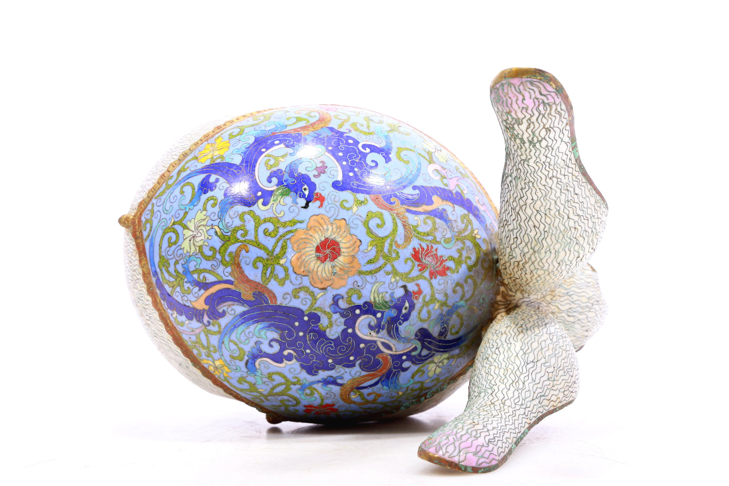 A Marvelous Cloisonne Rabbit