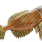 A cloisonné fish ornament