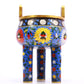 A Superb Cloisonne 'Scrolling Lotus' Tripod Censer