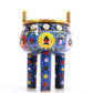 A Superb Cloisonne 'Scrolling Lotus' Tripod Censer