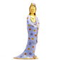 A cloisonné statue of Guanyin