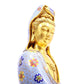 A cloisonné statue of Guanyin