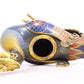 A cloisonné phoenix censer with twining lotus pattern