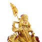 gilt bronze statue of the Heavenly King of Treasures