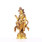 A serene gilt bronze statue of Bodhisattva