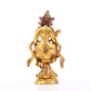 A serene gilt bronze statue of Bodhisattva