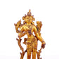 A serene gilt bronze statue of Tara