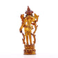 A serene gilt bronze statue of Tara