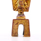 A serene gilt bronze statue of Bodhisattva