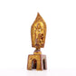 A serene gilt bronze statue of Bodhisattva