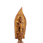 A serene gilt bronze statue of Bodhisattva