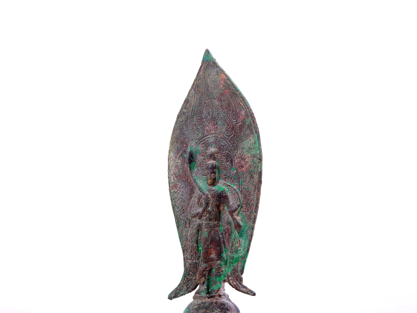 A bronze figure