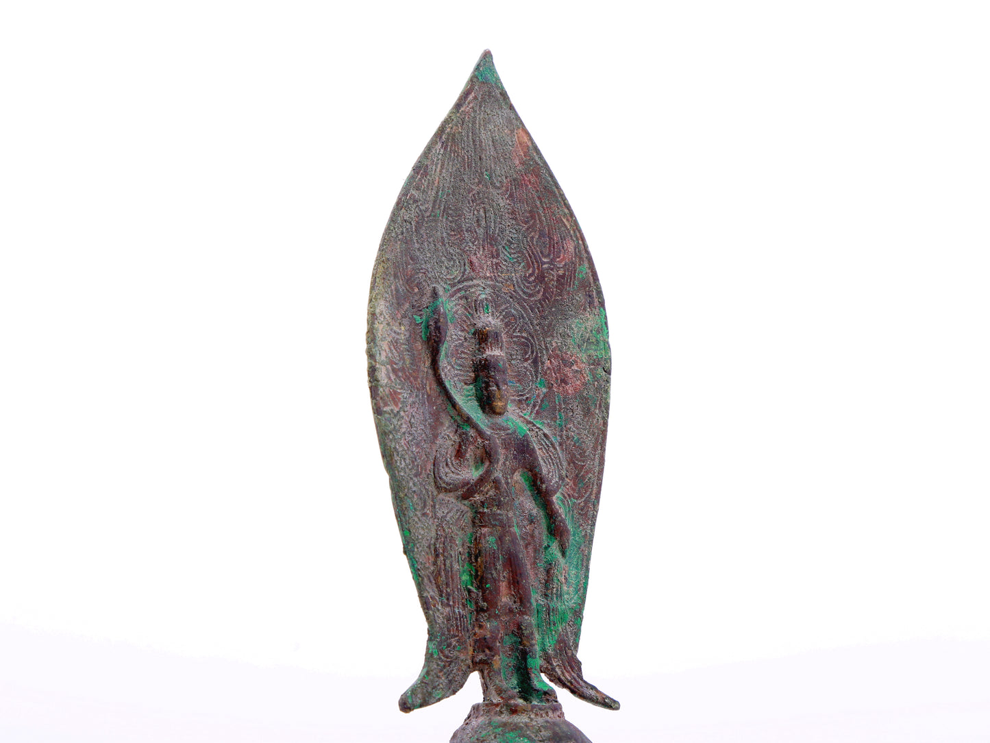 A bronze figure