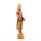 A solemn gilt bronze statue of Tathagata