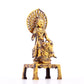 A serene gilt bronze statue of Bodhisattva