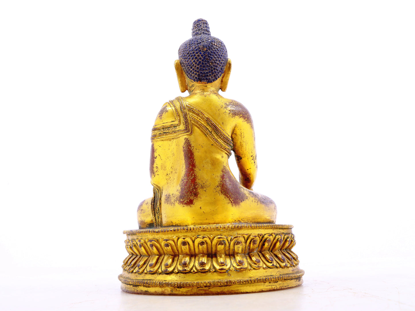 A serene alloy bronze Gautama Buddha