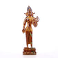 A serene gilt bronze statue of Tara