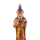 A serene gilt bronze statue of Guanyin