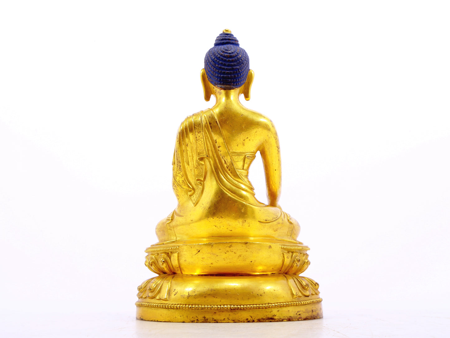 A serene alloy bronze Gautama Buddha