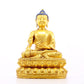 A serene alloy bronze Gautama Buddha