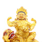 gilt bronze statue of the Heavenly King of Treasures