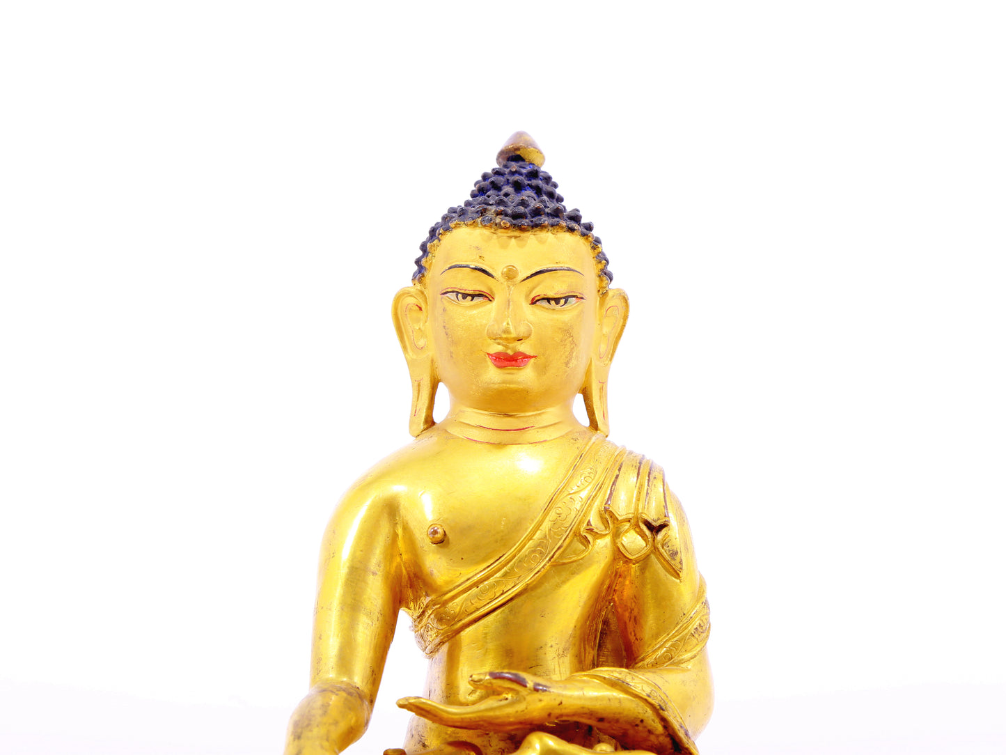 A serene alloy bronze Gautama Buddha