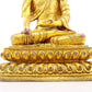 A serene alloy bronze Gautama Buddha