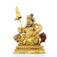 gilt bronze statue of the Heavenly King of Treasures