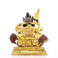 gilt bronze statue of the Heavenly King of Treasures