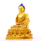 A serene alloy bronze Gautama Buddha