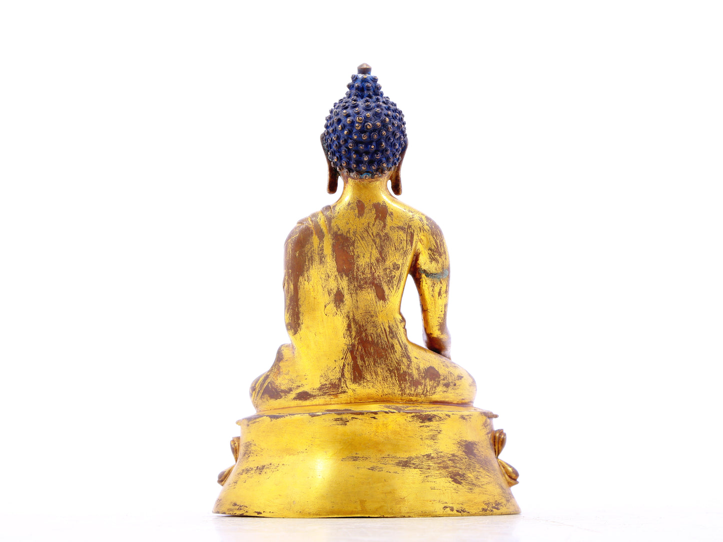 A serene alloy bronze Gautama Buddha