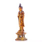 A serene gilt bronze statue of Guanyin