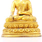 A serene alloy bronze Gautama Buddha