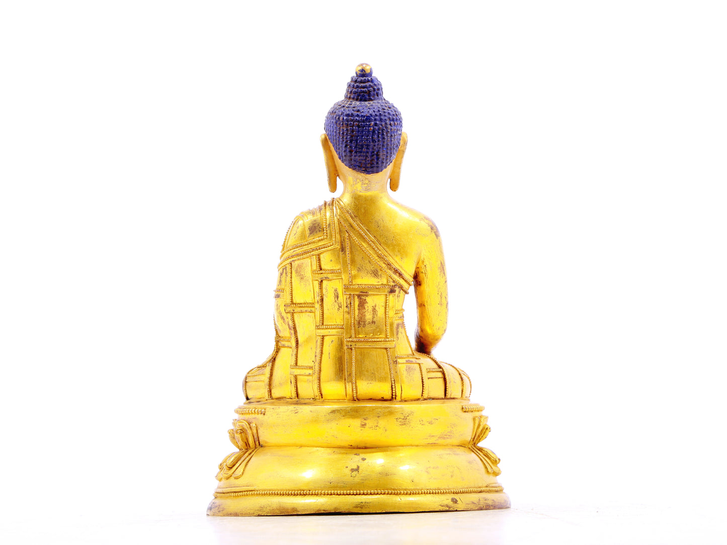 A serene alloy bronze Gautama Buddha