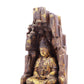 A serene gilt bronze statue of Guanyin