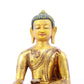 A solemn alloy bronze Gautama Buddha