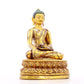 A solemn alloy bronze Gautama Buddha