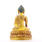 A solemn alloy bronze Gautama Buddha