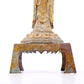 A serene alloy bronze statue of Gautama Buddha