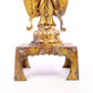 A serene gilt bronze statue of Bodhisattva