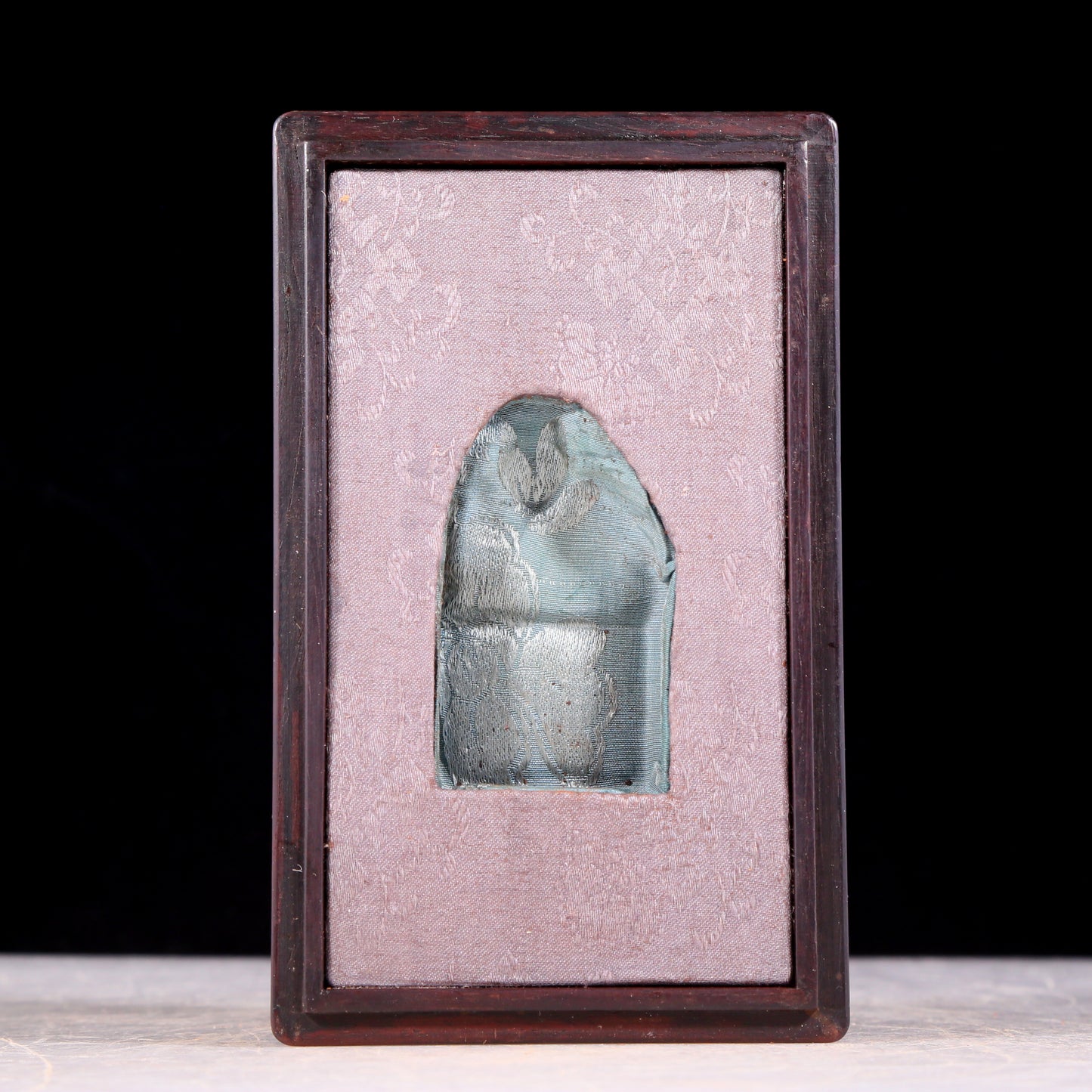 An exquisite jasper Maitreya seal