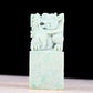 An exquisite jade auspicious animal seal