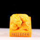 An exquisite Tianhuang stone auspicious animal seal