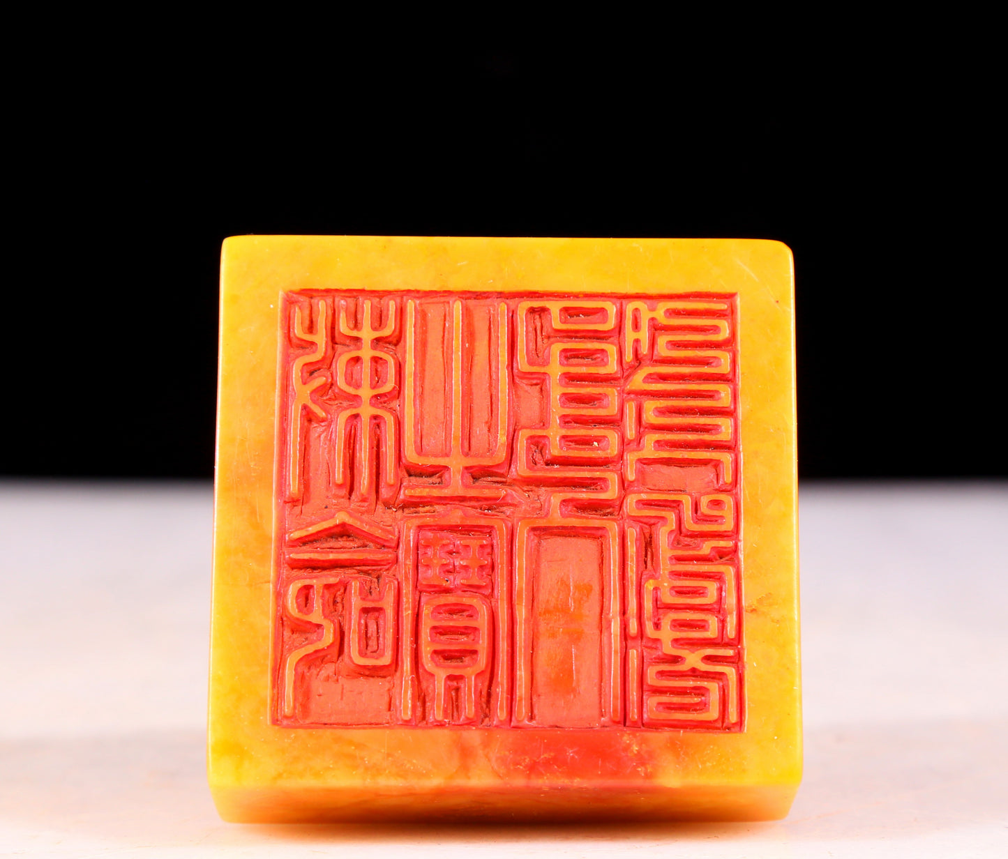 An exquisite Tianhuang stone auspicious animal seal