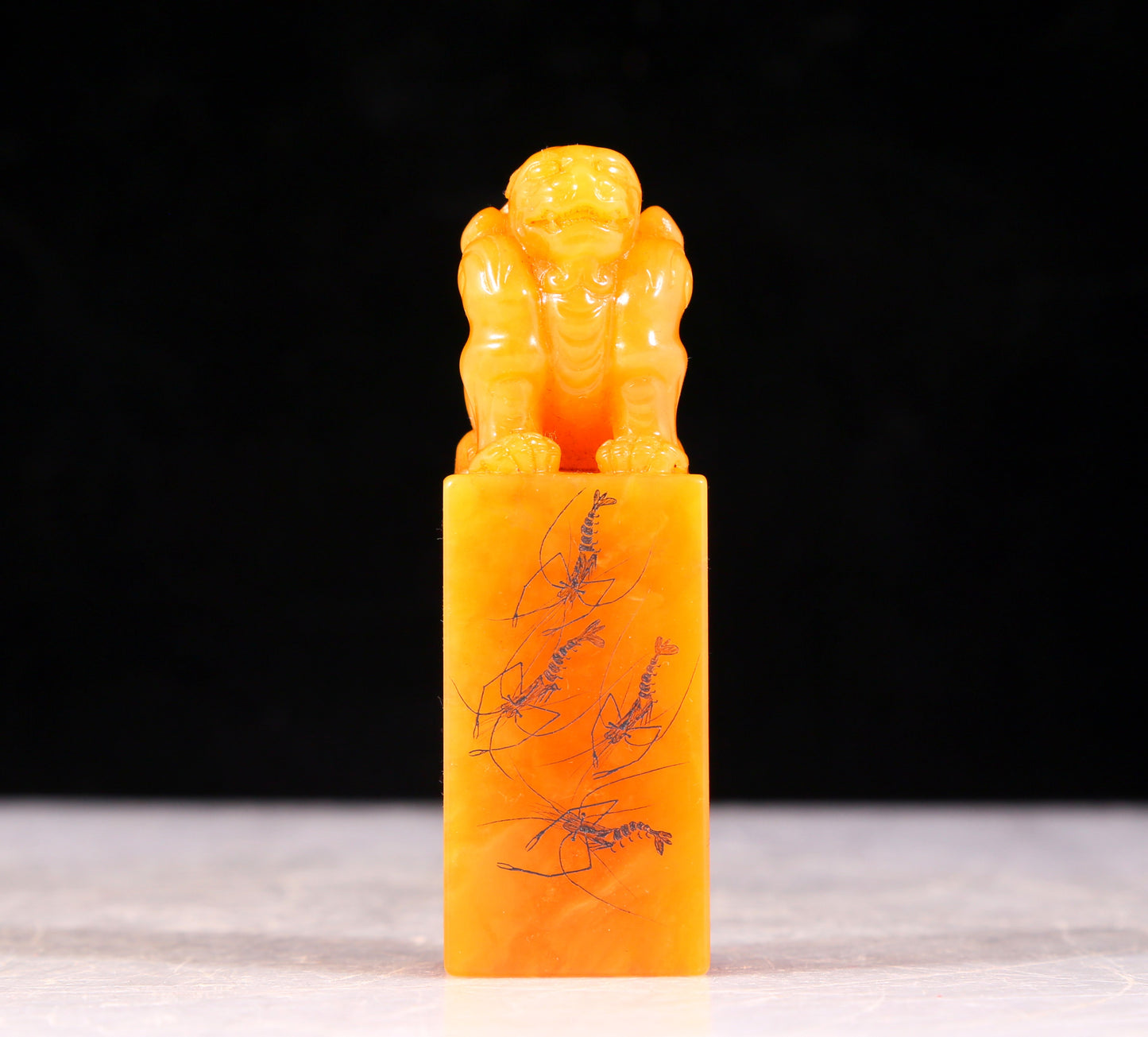 An exquisite Tianhuang stone auspicious animal seal