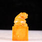 An exquisite Tianhuang stone auspicious animal seal