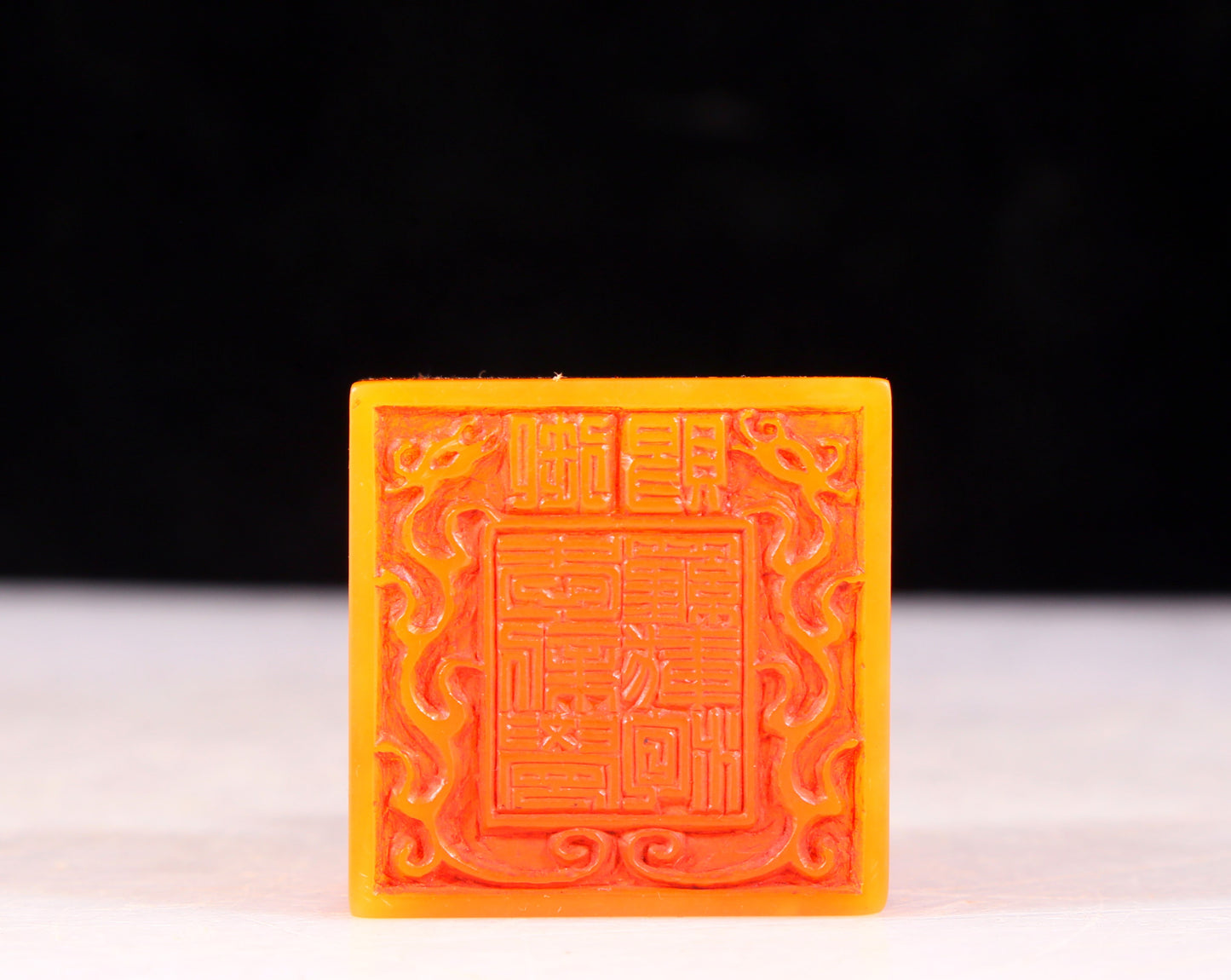 An exquisite Tianhuang stone auspicious animal seal